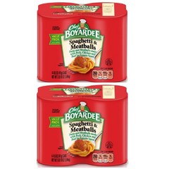 쉐프 보야디 스파게티 미트볼 파스타 411g 8캔 Chef Boyardee, 1개