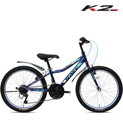 [케이투바이크] 2023 초등학생 주니어 MTB 자전거 메커드22GS 22인치 21단 조, 모델선택:메커드22GS(레이브) 네이비 미조립