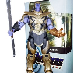 국내출고배송 어벤져스 마블 엔드게임 타노스 관절 액션 피규어 장난감 SHF Thanos 20cm
