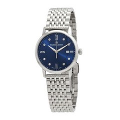 모리스 라크로아 Eliros 쿼츠 다이아몬드 블루 다이얼 남성용 시계