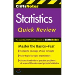 CliffsNotes Statistics Quick Review: Library Edition, Cliff Notes
