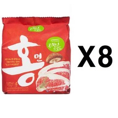 [풀무원] 진하고 얼큰한 소고기버섯탕 홍면 1BOX (32봉), 32개