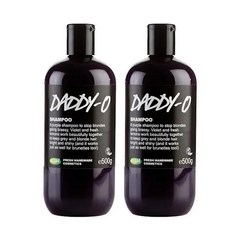 Lush 호주 러쉬 대디오 샴푸 500g x 2개 세트 Daddy O Sampoo