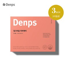[덴프스] 밀크씨슬 리버케어 3개월 3BOX, 3개, 단품