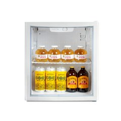 포쿨 미니 쇼케이스 냉장고 KVC-50 50L, 화이트