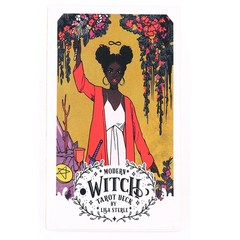 타로카드 특이한 타로용품 미니 장난감 라이트 선견자 타로 데스크 카드 게임 영어 버전 파티 엔터테인먼, 07 The Modern Witch
