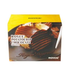 로이스 포테이토칩 초코 3개 세트 royce 생초콜릿 감자칩 초콜렛, 100g