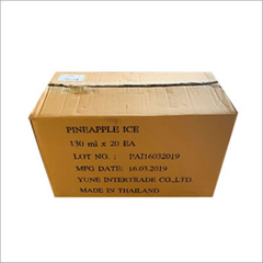 모아 파인애플 샤베트(태국산 냉동) 130ml 20개입 BOX, 20개