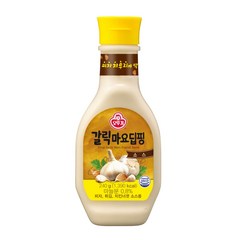 오뚜기 갈릭마요 딥핑소스, 2개, 240g