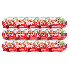 롯데제과 찰떡아이스 아이스크림, 15개, 90ml