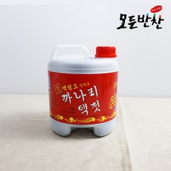 [모든반찬] 생백령도 까나리액젓(국내산) 4kg, 1개