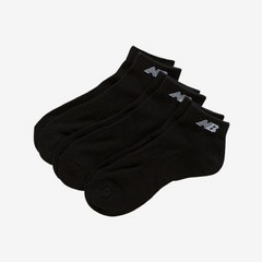 [뉴발란스] 양말 BQC NBGEDAB103-19 M 단목양말 3Pack, (19)Black, 260, 사이즈:260, 3개