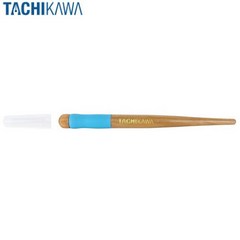 Tachikawa 타치카와 프리사이즈 안전캡 나무펜대 T-40