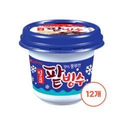 롯데제과 일품 팥빙수 12개 한박스 아이스크림, 240ml