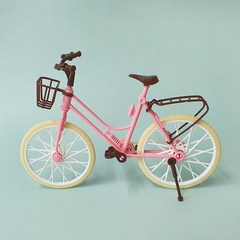 짱패브릭 육일돌 인형 소품 자전거