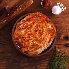[옥과김치] 맛있는 라이트 포기김치 3kg, 단품