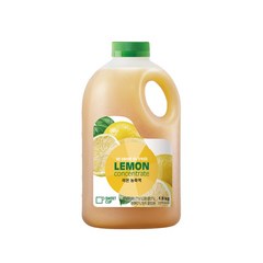 스위트컵 레몬농축액 1.8kg, 1800ml, 1개