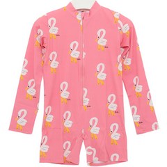 [보보쇼즈] [까르피] 23SS 123AC149 510 펠리칸 수영복, Pink, 6A, 사이즈:6A
