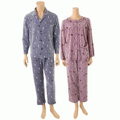 [엔터식스]비너스(행사) 비너스 커플잠옷 잠옷 여자잠옷 남자잠옷 파자마 홈웨어 겨울잠옷SVPA4279_C