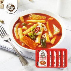 추억의 국민학교 떡볶이 국떡 5팩(매운맛5), 5팩