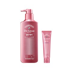 [닥터그루트 밀도케어] 화이트자스민 샴푸 400ml + 트리트먼트 100ml, 밀도케어 자스민 샴푸400ml 1개+증정