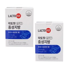 락토핏 솔루션 중성지방 270mg x 30캡슐 2박스, 30정, 2개