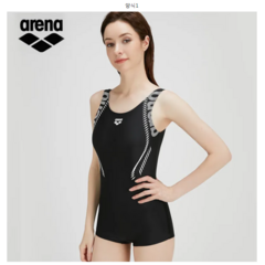 아레나 여성 여자 원피스수영복 체형보정 유백 엑스백 수영복 슬림핏 1부 2023새로운 스타일의, 옵션1