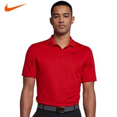 깔끔한 나이키골프 깔끔한 남성 반팔 티셔츠 폴로 여름 골프웨어 PK 카라티