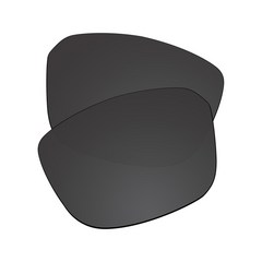 오클리 스플릿 샷 OO9416 선글라스용 SNARK 편광 교체 렌즈 (렌즈만 해당)-다중, 02 Carbon Black