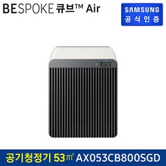 [KT알파쇼핑]삼성 비스포크 큐브 Air 공기청정기 AX053CB800SGD (53 ㎡)