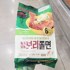 풀무원 풀무원 보리쫄면 코스트코 1290G (6인분), 아이스보냉백포장