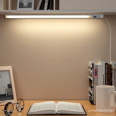 손 스위프 모션 센서 스위치 테이블 램프 LED 라이트 바 야간 조명 5V USB 책상 옷장 장식 독서 30/40/50 cm, Changeable+50CM