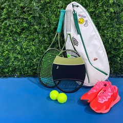 스윙포켓 테니스 파워 임팩트 향상을 위한 스윙연습 용품 라켓커버 트레이닝, 08올리브_프로주니어