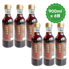 [미자언니네] 꽃게액젓 이영자 파김치 만능소스, 6개, 900ml