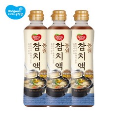 동원 참치액 500ml, 3개