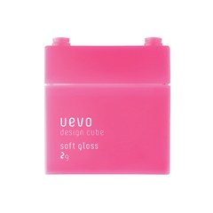 데미 우에보 디자인 큐브 왁스 80g, 소프트글로스(분홍), 1개