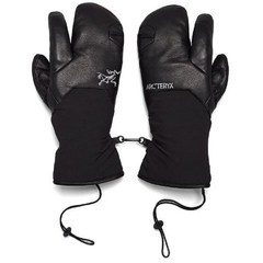 Arcteryx 겨울 방수 Sabre Index SplitFinger Mittens, XXL, Black