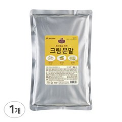 토끼상회 대상 쉐프원 크림분말 1kg, 1개