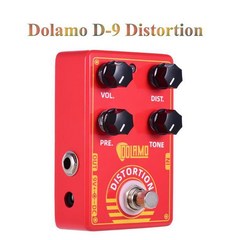 Dolamo 시리즈 통통한 컴프 딜레이 페달 컴프레서 일렉트릭 기타 이펙트 트루 바이패스 액세서리, D-9 Distortion, 5.D9 Distortion