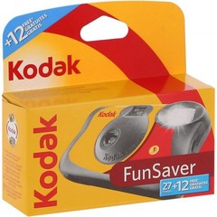 kodak 3920949 fun saver 플래시포함 1회용카메라 (옐로우/레드)