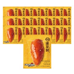 [네네치킨] 네꼬닭 양념치킨맛 닭가슴살 100g 25팩, 25개