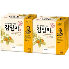 쌍계명차 김동곤 명인이 만든 감잎차, 1g, 40개입, 2개