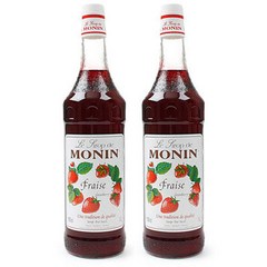 모닌 스트로베리 딸기시럽 1000ml 2개세트, 2개