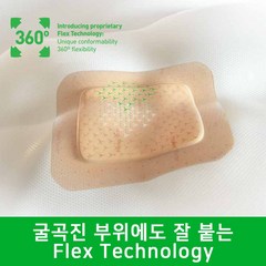 메피렉스보더플렉스 7.5x7.5cm(5매)최소형 [사은품 : 소독용알콜솜 10매] 욕창 화상 궤양 상처관리 삼출물(진물)의 양에따라 최대 7일간 교체없이 사용가능, 박스