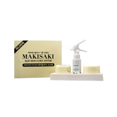 MAKISAKI 클리닉 미니어처 3종세트+비닐헤어캡 ., 40ml, 1세트