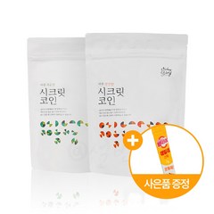 빅마마 시크릿코인 편안한맛 + 개운한맛 구성 세트 사은품 증정 더진한 육수 고체 한알 명장 다시팩