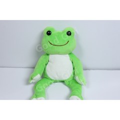 토마토 개구리 인형 피클스 더 프로그, 앉은키 15cm, 초록