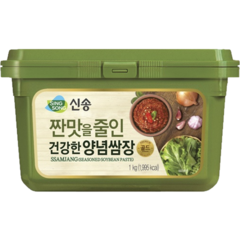 신송 짠맛을줄인 양념쌈장1kg*3개, 1kg, 3팩