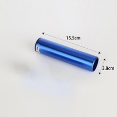 소음기칼라파트 소음기 칼라파트 소염기 전동건 컬러캔 바이포드, 1개, 15.5cm 블루