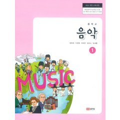 중학교 음악 1 성안당 정욱희 교과서 2022년사용 최상급